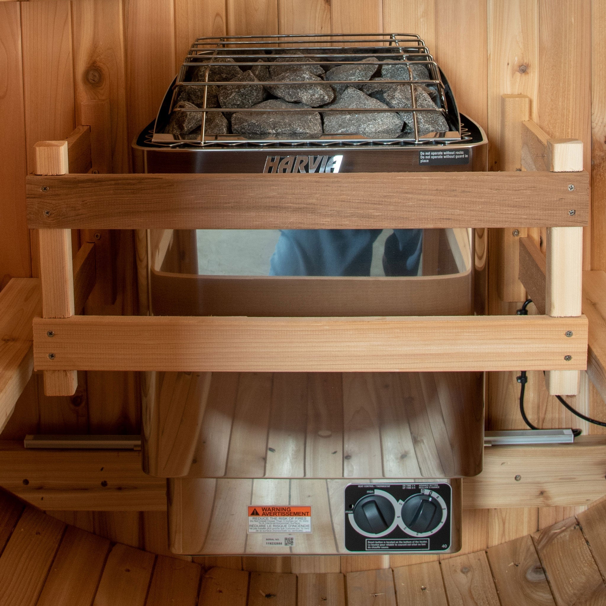 Seneca 4-6 Person Barrel Sauna