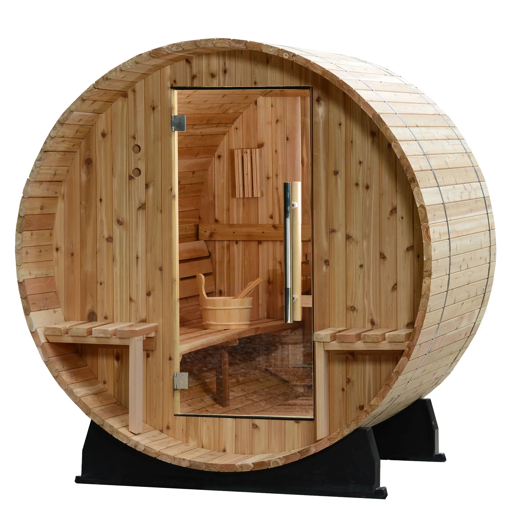 Seneca 2-Person Barrel Sauna