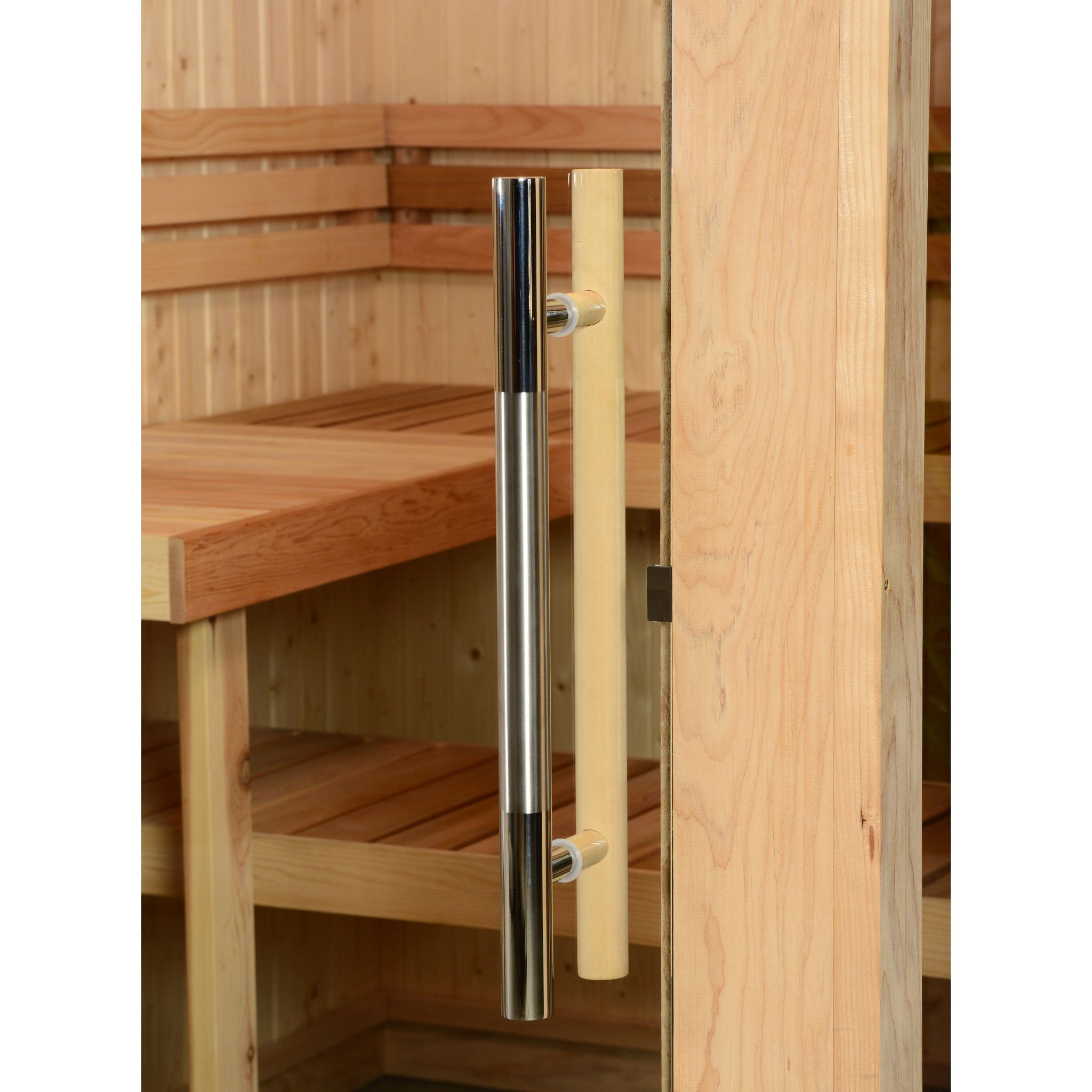 The Rusticus 4-Person Indoor Sauna