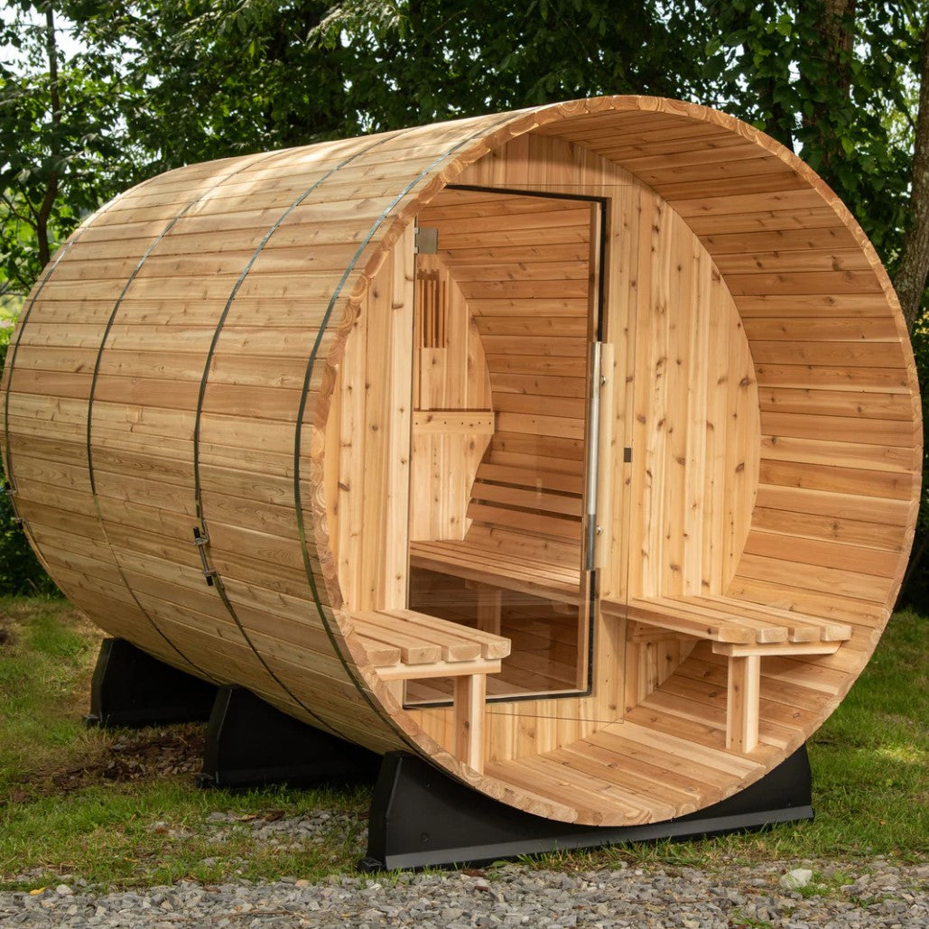 Seneca 4-6 Person Barrel Sauna